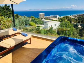FlyViewFlatsBLUE PrivateHotTub with SeaView
